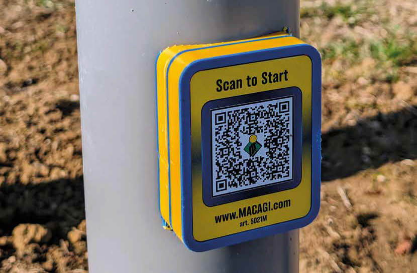 scansiona il QR code per vedere video tutorial Macgym